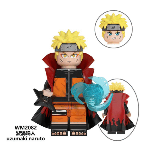Anime Naruto Shippuden Naruto Uzumaki Minifigures WM2082
