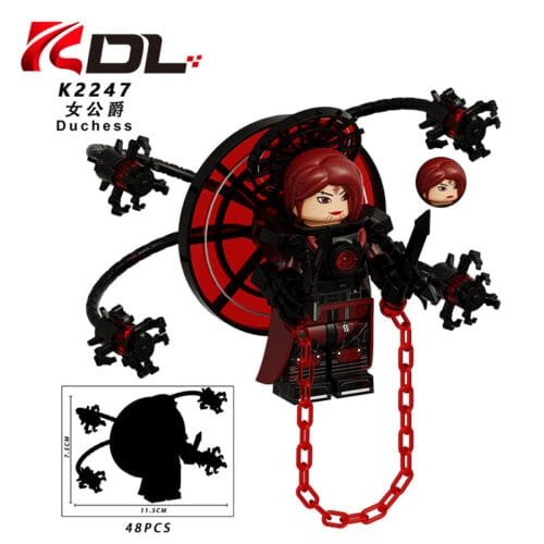 Skibidi Toilet Duchess Minifigures K2247