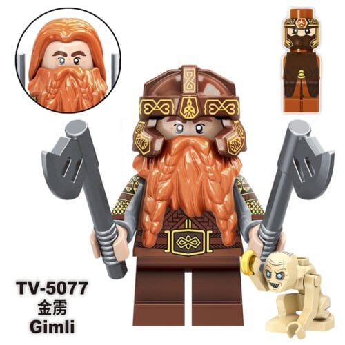 Lord of the Rings Gimli Minifigures TV5077