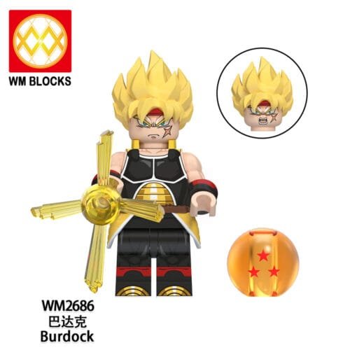 DRAGON BALL Burdock Minifigures WM2686