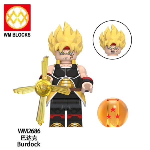 DRAGON BALL Burdock Minifigures WM2686