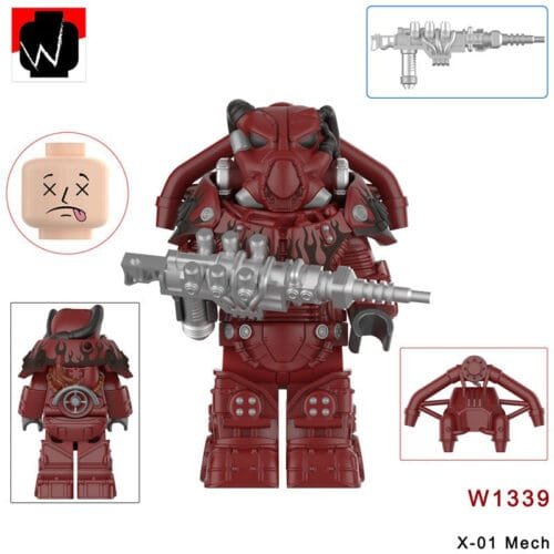 Fallout X-01 Power Armor Minifigures W1339