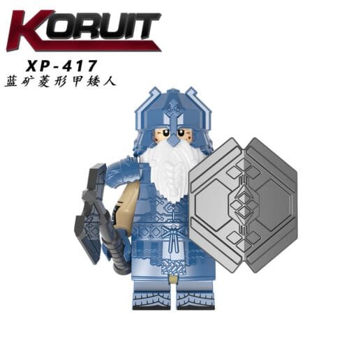 Lord of the Rings Dwarven Warrior Minifigures XP417