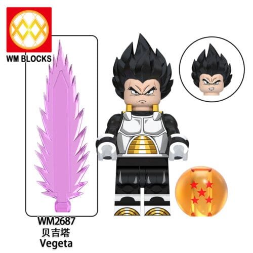 DRAGON BALL Vegeta Minifigures WM2687