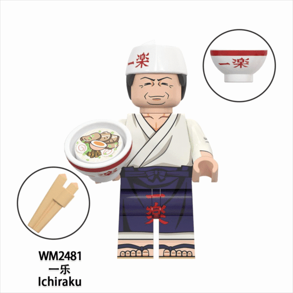 Anime Naruto Shippuden Teuchi Minifigures WM2481