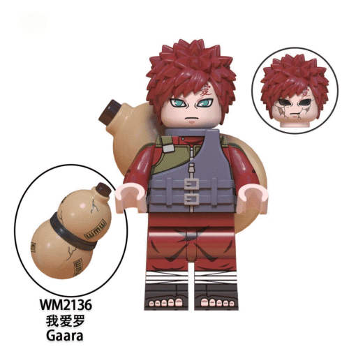 Anime Naruto Shippuden Gaara Minifigures WM2136