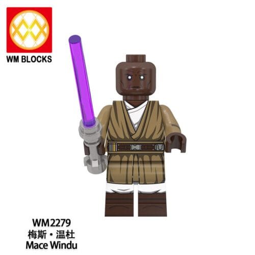 Star Wars Mace Windu Minifigures WM2279