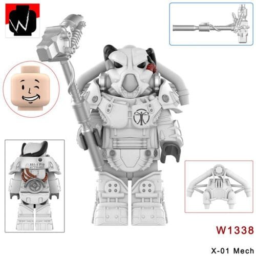 Fallout X-01 Power Armor Minifigures W1338