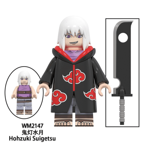 Anime Naruto Shippuden Suigetsu Hozuki Minifigures WM2147