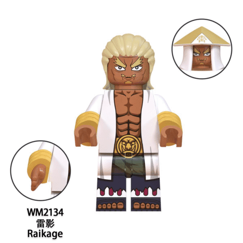 Anime Naruto Shippuden A (Fourth Raikage) Minifigures WM2134