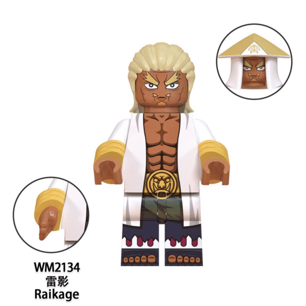 Anime Naruto Shippuden A (Fourth Raikage) Minifigures WM2134