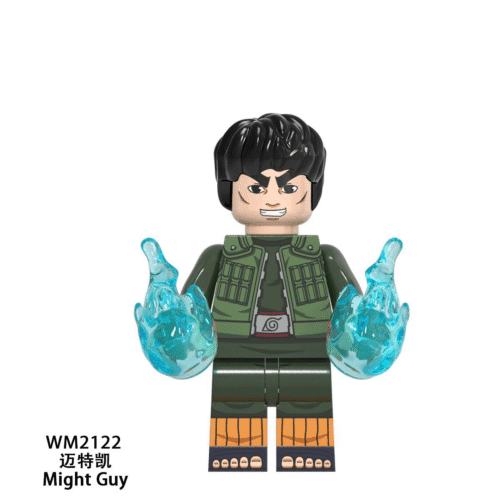 Anime Naruto Shippuden Might Guy Minifigures WM2122