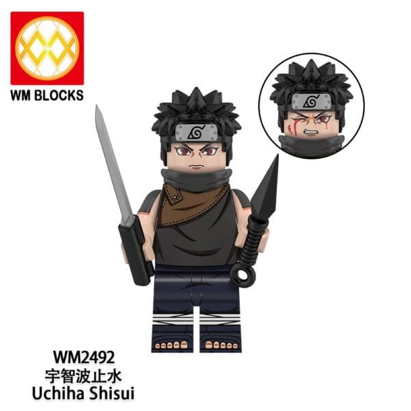 Anime Naruto Uchiha Shisui Minifigures WM2492