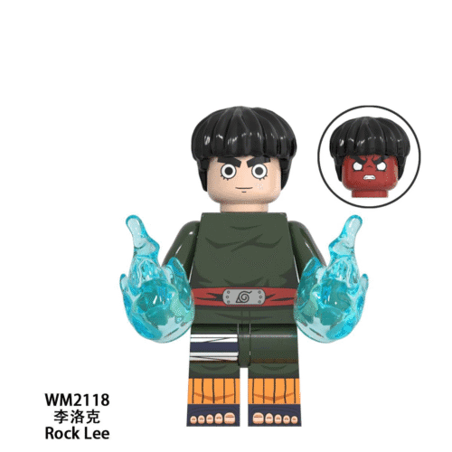 Anime Naruto Shippuden Rock Lee Minifigures WM2118