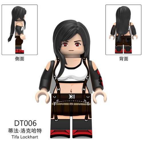 Game Final Fantasy Tifa Lockhart Minifigures DT006