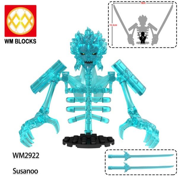 Anime Naruto Susanoo(Hagoromo Otsutsuki) Minifigures WM2922
