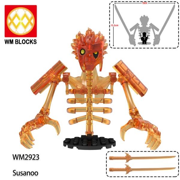 Anime Naruto Susanoo(Uchiha Itachi) Minifigures WM2923