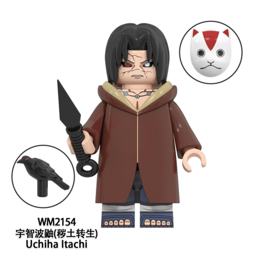 Anime Naruto Shippuden Uchiha Itachi Minifigures WM2154