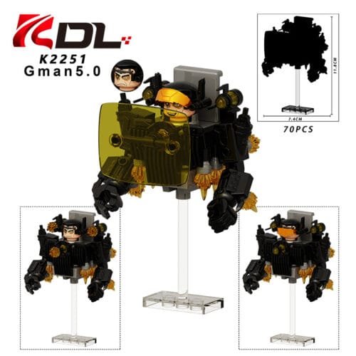 Skibidi Toilet Gman5.0 Minifigures K2251