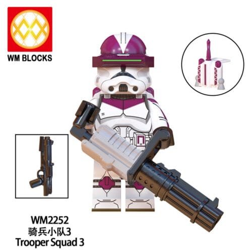 Star Wars Nova Corps Clone Trooper Squad 3 Minifigures WM2252