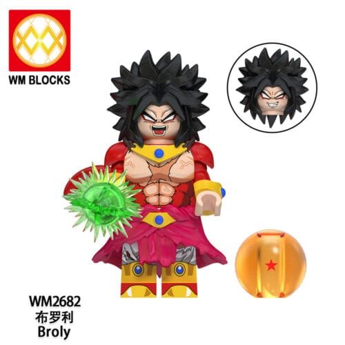 DRAGON BALL Broly Minifigures WM2682