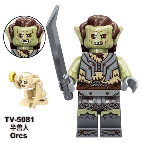 Lord of the Rings Orcs Minifigures TV5081