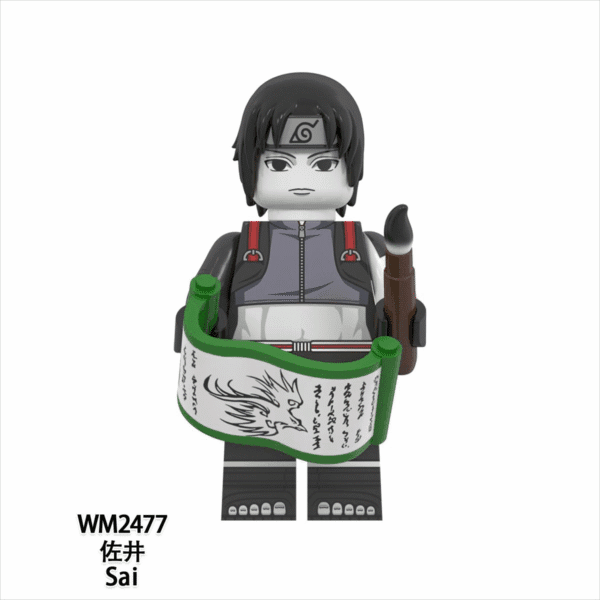 Anime Naruto Shippuden Sai Minifigures WM2477