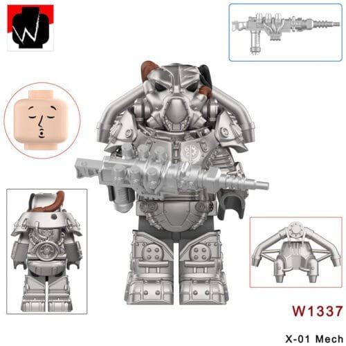 Fallout X-01 Power Armor Minifigures W1337