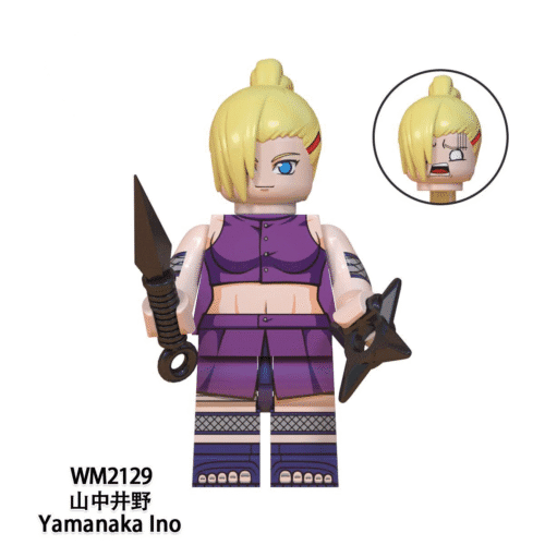 Anime Naruto Shippuden Yamanaka Ino Minifigures WM2129