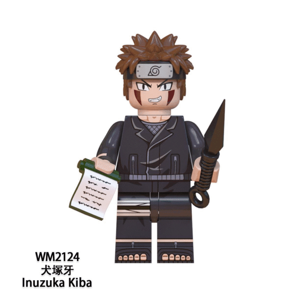 Anime Naruto Shippuden Inuzuka Kiba Minifigures WM2124