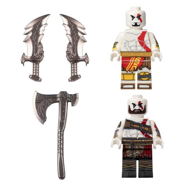 God Of War Kratos Blades of Chaos Minifigures EV03 - Image 2