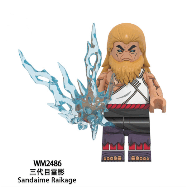 Anime Naruto Shippuden Sandaime Raikage Minifigures WM2486