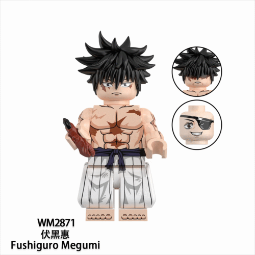 Anime Jujutsu Kaisen Fushiguro Megumi Minifigures WM2871