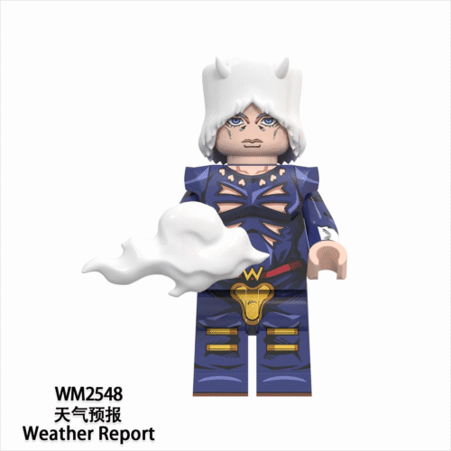 Anime JoJo??s Bizarre Adventure Weather Report Minifigures WM2548