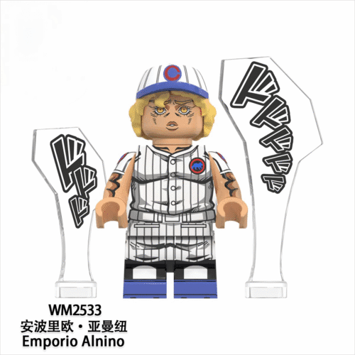 Anime JoJo??s Bizarre Adventure Emporio Alnino Minifigures WM2533