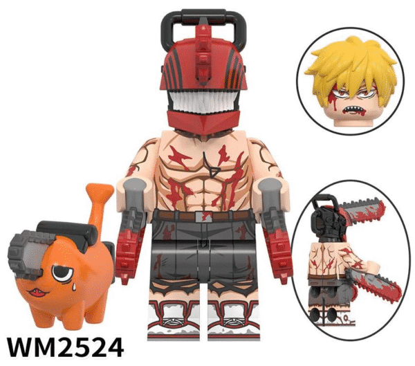 Anime Chainsaw Man Denji Minifigures WM2524
