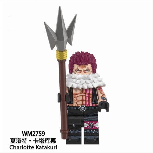 Anime One Piece Charlotte Katakuri Minifigures WM2759