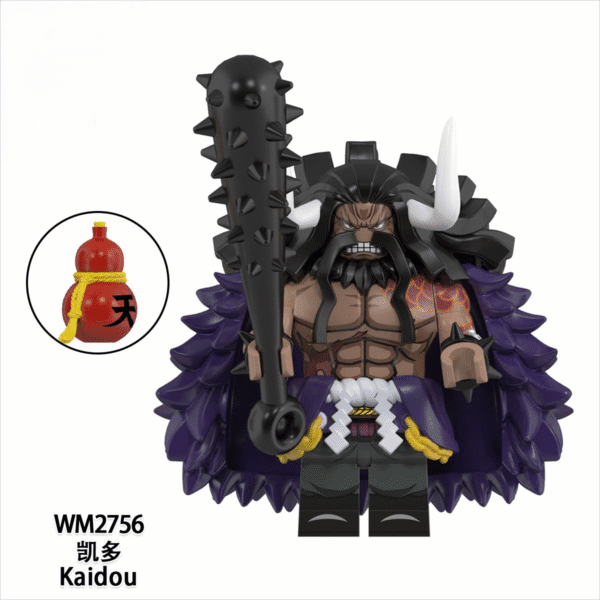 Anime One Piece Kaido Minifigures WM2756