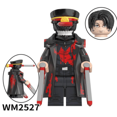 Anime Chainsaw Man Samurai Sword Minifigures WM2527