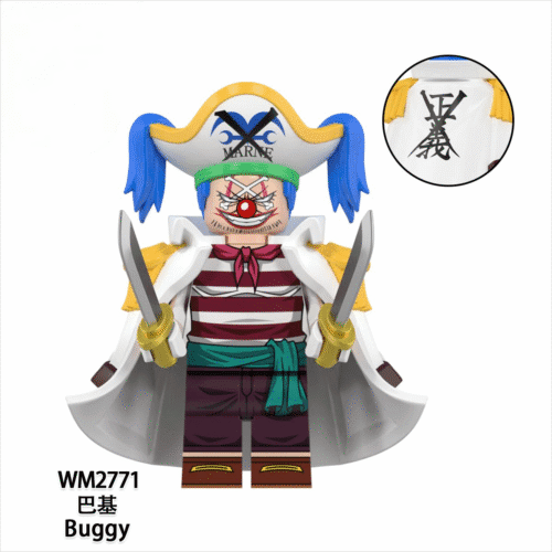 Anime One Piece Buggy Minifigures WM2771