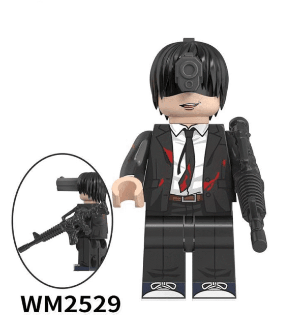 Anime Chainsaw Man Gun Devil Minifigures WM2529