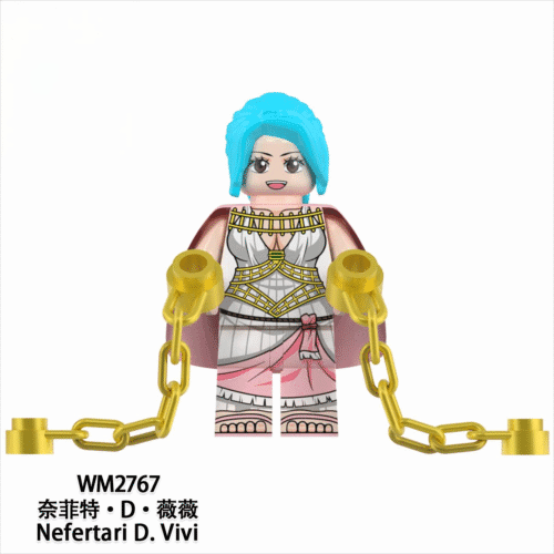 Anime One Piece Nefertari Vivi Minifigures WM2767