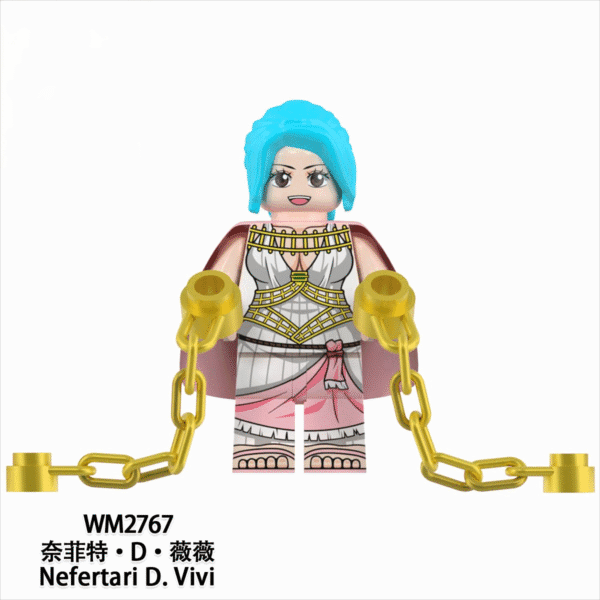 Anime One Piece Nefertari Vivi Minifigures WM2767