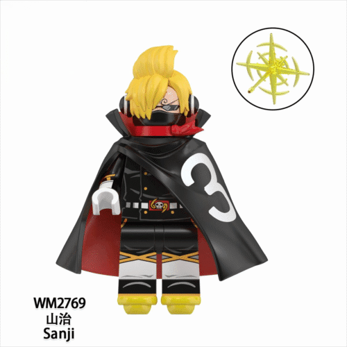 Anime One Piece Sanji Minifigures WM2769