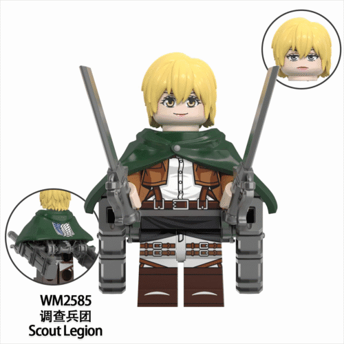 Anime Attack on Titan Scout Legion Minifigures WM2585