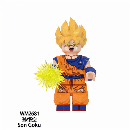 Anime Dragon Ball Z Son Goku Minifigures WM2681