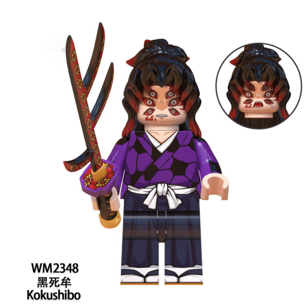 Anime Demon Slayer Kokushibo Minifigures WM2348