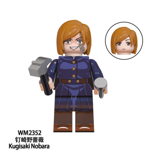 Anime Jujutsu Kaisen Kugisaki Nobara Minifigures WM2352