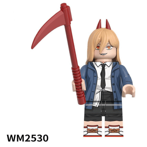 Anime Chainsaw Man Power Minifigures WM2530
