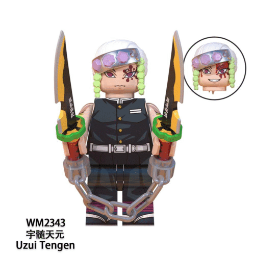 Anime Demon Slayer Tengen Uzui Minifigures WM2343